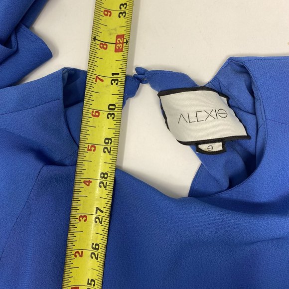 ALEXIS Melany Ruffle Sleeve Mini Dress Small - Picture 8 of 12